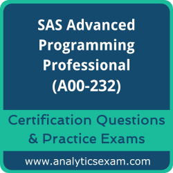 Download free SAS A00-232 dumps, VCE, braindumps, and Actualtests PDF for comprehensive exam preparation.