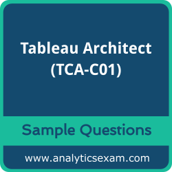 Get TCA-C01 Dumps Free, Tableau Architect PDF and Dumps, and TCA-C01 Free Download for comprehensive exam preparation.